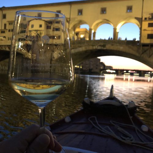 Wine and boat
